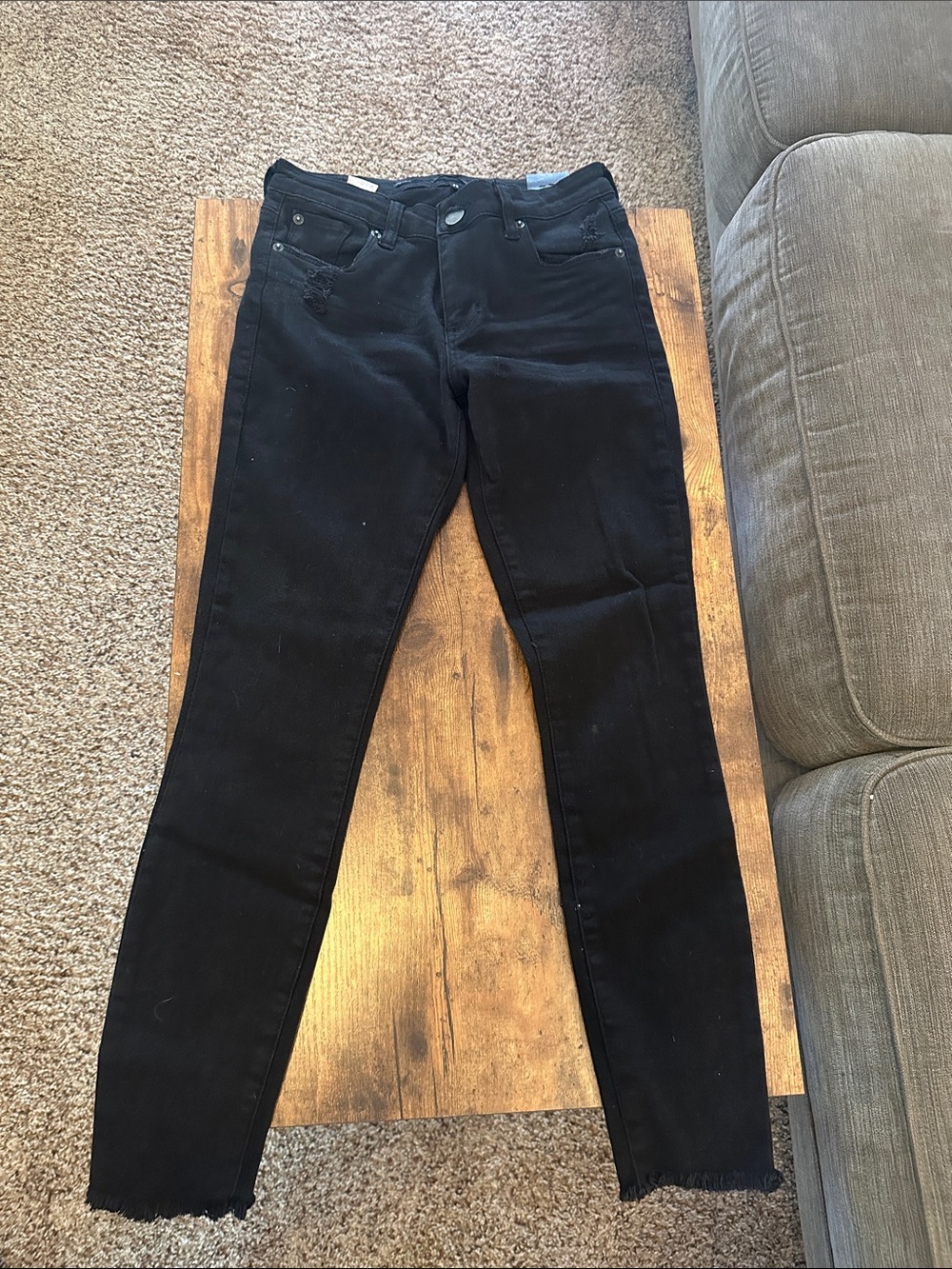 STS Blue Alice Skinny Black Skinny Jeans — High-Rise Stretch